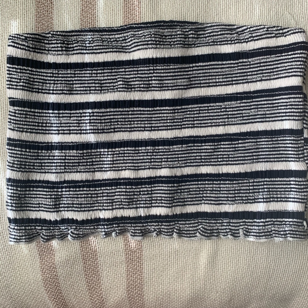 Stripe tube top